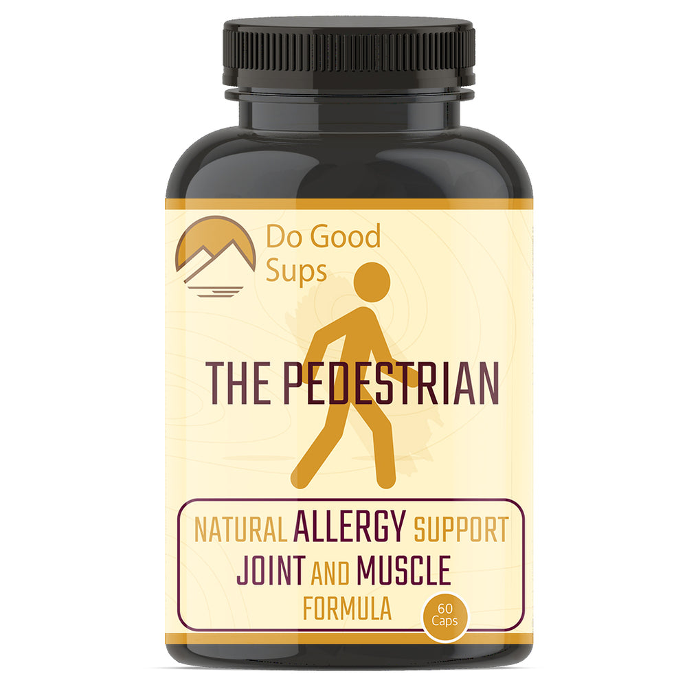 The Pedestrian, Natural Allergy Support Plus Joint and Muscle Inflammation Help